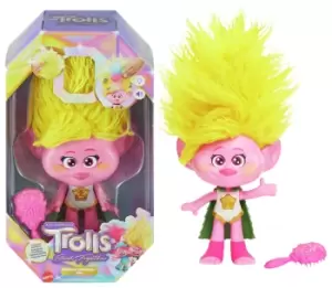 Image of Trolls Band Together Rainbow HairTunes Viva Singing Doll