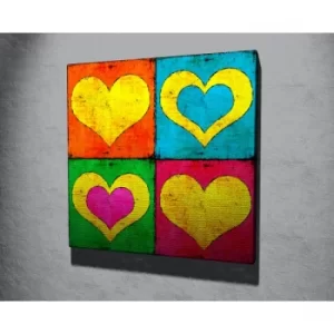 Image of KC219 Multicolor Decorative Canvas Painting