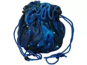 Velvet Compartment Dice Bag: Galaxy