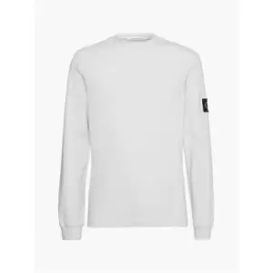 Calvin Klein Jeans WAFFLE LS TEE - Beige