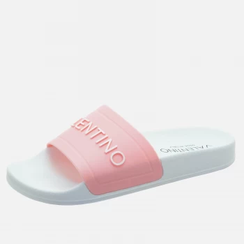 image of Mario Valentino Shoes Womens Slide Sandals - Pink - UK 6