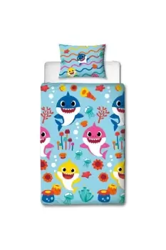 Image of Reversible Rainbow Duvet Cover Set