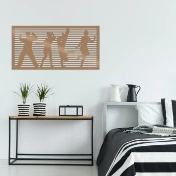 Image of DanceWoman 3 - Copper Copper Decorative Metal Wall Accessory