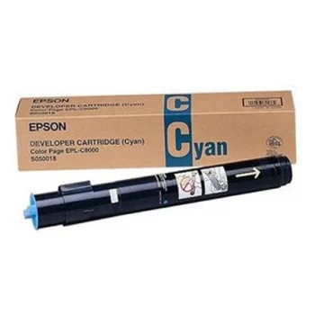 Image of Epson S050018 Cyan Laser Toner Ink Cartridge