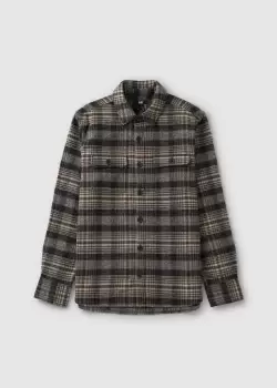 image of Paige Mens Wilbur Overshirt In Dark Hillside