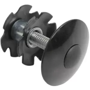 Image of FWE Alloy Star Nut 1 1/8 Inch Set - Grey