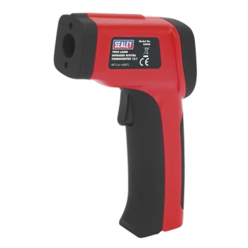 image of Sealey VS940 Infrared Twin-Spot Laser Digital Thermometer 12:1