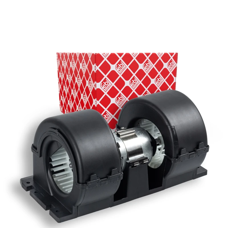 Image of FEBI BILSTEIN 171853 Blower Motor for left-hand drive vehicles, with electric motor Interior Blower (2669)
