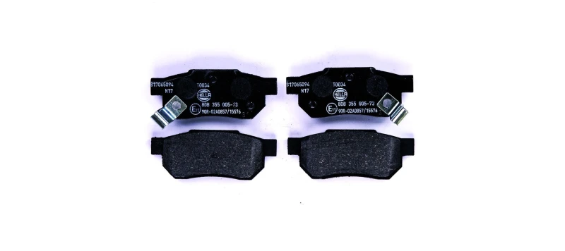 Image of HELLA Brake pad set HELLA 8DB 355 005-731