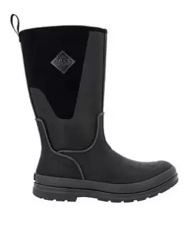 Image of Muck Boots Original Tall Fleece Wellington Boots - Black, Size 4, Women
