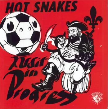 Image of Hot Snakes Audit In Progress - Red Vinyl 2005 UK vinyl LP TPLP449