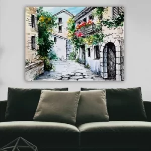 Image of 189399467_70100 Multicolor Decorative Canvas Painting