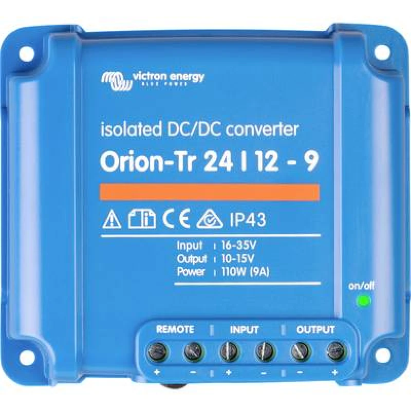 Image of Victron Energy Victron Energy Converter Orion-Tr 24/12-9A 110 W 12 V - 12.2 V ORI241210110R