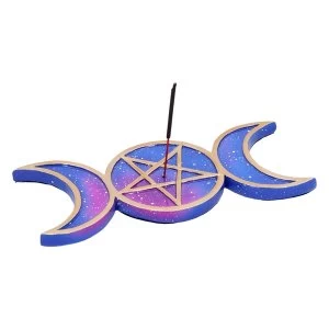 Image of Triple Moon (Set of 4) Incense Burner