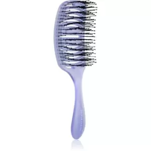 image of Olivia Garden iDetangle Pride Flat Brush Blue