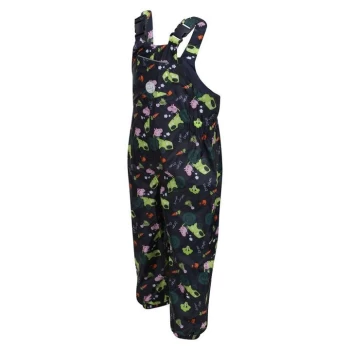 image of Regatta Muddy Puddle Dungaree - Blue