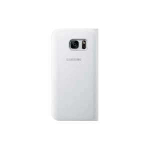 image of Samsung EF-CG930PWEGWW Galaxy S7 S View Cover in White