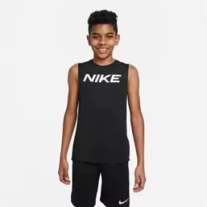 Image of Nike Np Df Sl Top - Black
