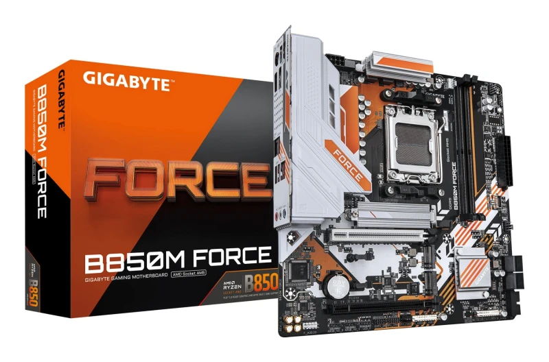 Image of Gigabyte B850M FORCE AM5 B850 Micro-ATX Motherboard - DDR5
