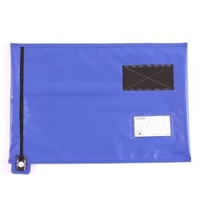 image of GoSecure Lightweight Security A3 Pouch Blue Can be used with security