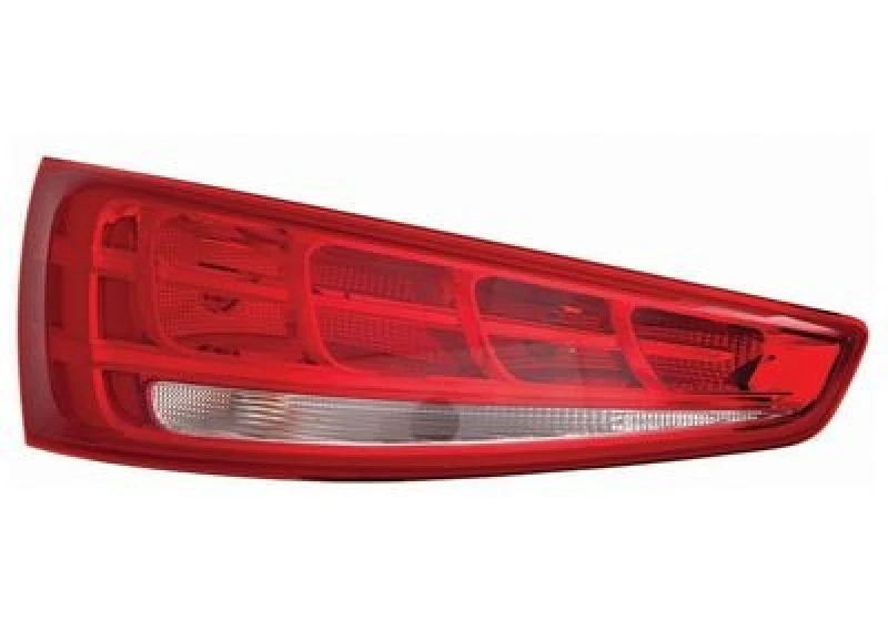 Image of VAN WEZEL 0370931 Rear light without bulb holder, Left Combination Rearlight (391)