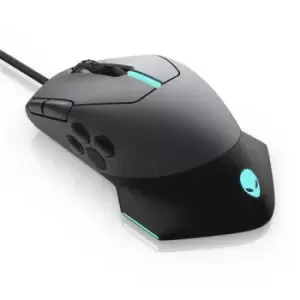 image of Alienware 510M mouse USB Type-A Optical 16000 DPI Right-hand