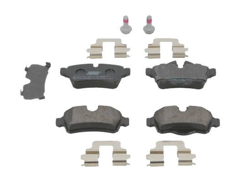 Image of JURID 573200J Brake pad set prepared for wear warning indicator Brake Pad Set,disc brake (402)