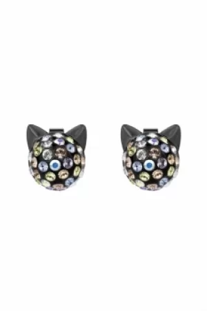 image of Karl Lagerfeld Crystal Choupette Earrings 5420538