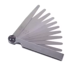 Image of Laser Tools 0869 Feeler Gauge - Metric - 10 Blades