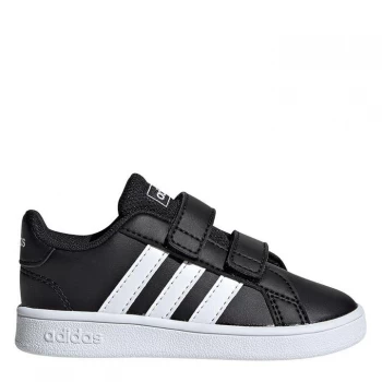 Image of adidas Grand Court Trainers Infant Boys - Black/White