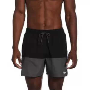 Image of Nike Split Swim Shorts Mens - Grey
