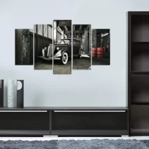 Image of 5M-52 Multicolor Decorative MDF Painting (5 Pieces)