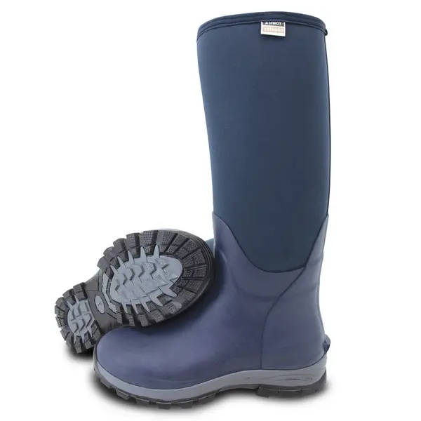 Image of Town & Country Buckingham Wellington Boots Navy Size 6