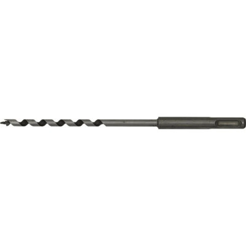 Image of Loops 6 x 200mm SDS Plus Auger Wood Drill Bit - Fully Hardened - Smooth Drilling Multi