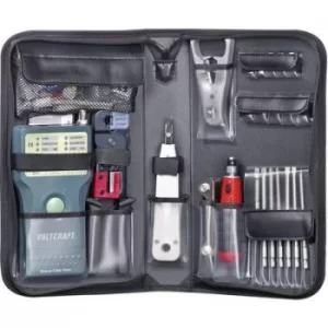 Image of Cable tester VOLTCRAFT CT-5 Suitable for RJ-45, BNC, RJ-11, IEE 1394, USB