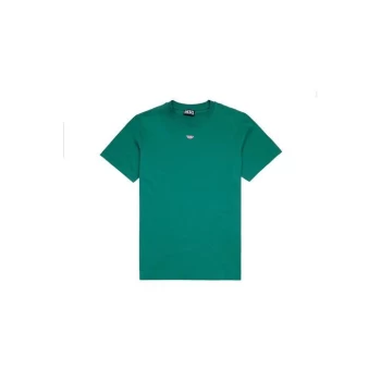 image of Diesel Small Mid D T Shirt - Green 5JI