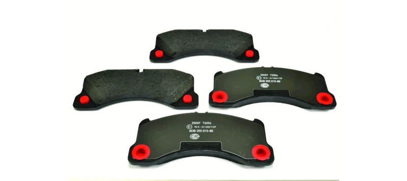 Image of HELLA Brake pad set HELLA 8DB 355 015-801