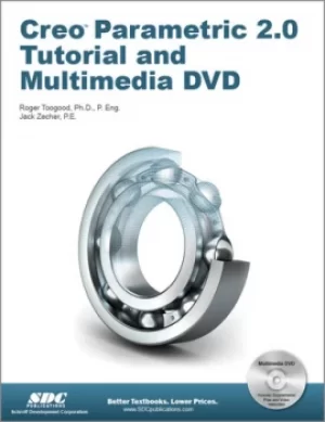 image of Creo Parametric 2.0 Tutorial and Multimedia DVD