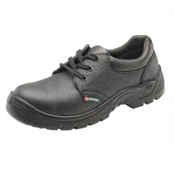 Image of Beeswift Beeswift Economy Shoe 1 Pair S1p Dual Density Polyurethane Black Size 5 CDDSMS05
