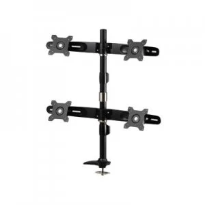 Image of Amer AMR4P flat panel desk mount 61cm (24") Bolt-through Black