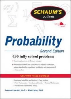 Image of Probability by Seymour Lipschutz Book