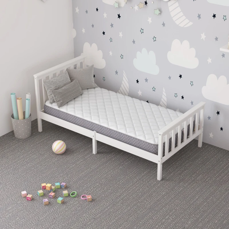 Image of Aspire Kids Bonnell Mattress With Oeko-Tex Fabric, Size Double