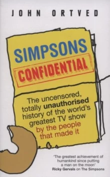Image of Simpsons Confidential by John Ortved Paperback