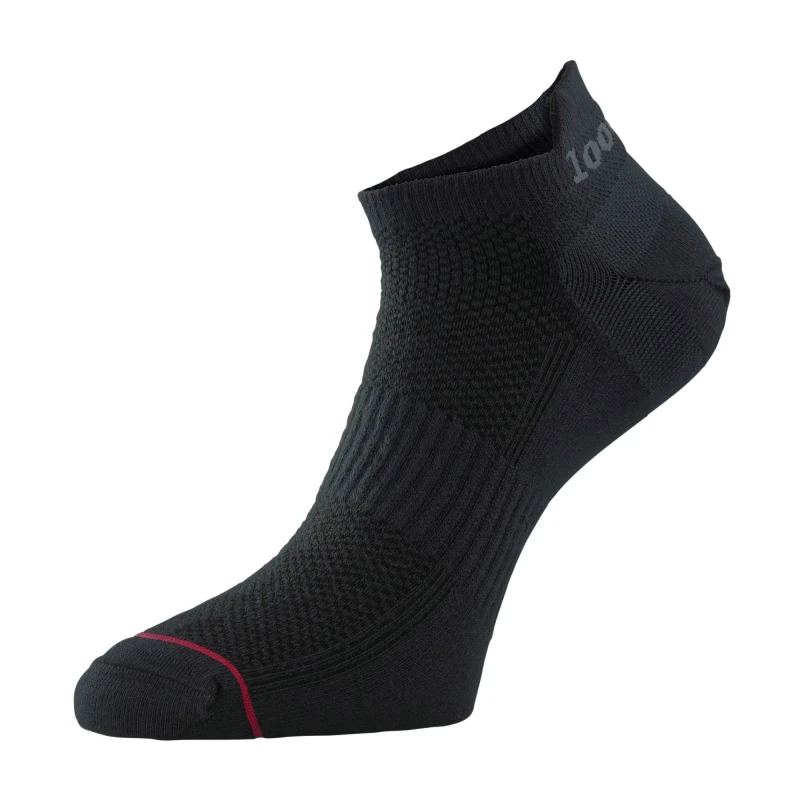 Image of 1000 Mile 1000 Mile Men Ultimate Tactel Trainer Liner Socks - 1 Pack Double Layer Socks in Black Size: 9-11 Black 9-11 Male 5031358006357
