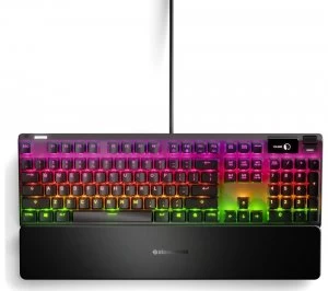 Image of SteelSeries Apex 7 Mechanical Gaming Keyboard - Brown Switches, Brown