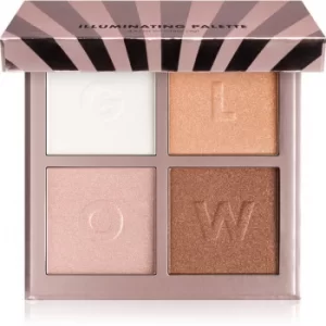 image of Barry M Glow Beam Illuminating Highlighter Palette