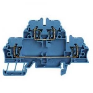 Image of Weidmueller 1678630000 ZDK 2.5 BL 0.5 2.5 mm2 Blue