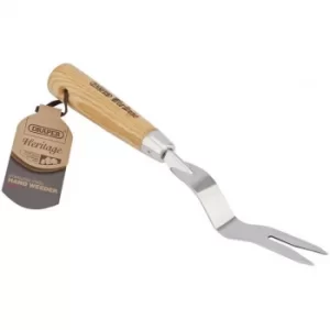 Image of Draper Heritage Stainless Steel Hand Weeder with Ash Handle