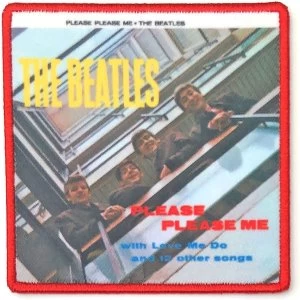 image of The Beatles - Please Please Me Album Cover Standard Patch