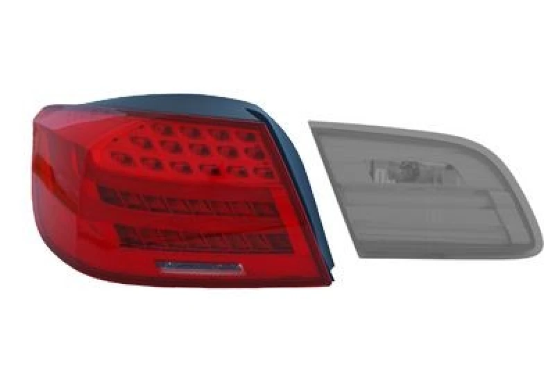 Image of VAN WEZEL 0665925U Rear light Outer section, with bulb holder, Left Combination Rearlight (391)